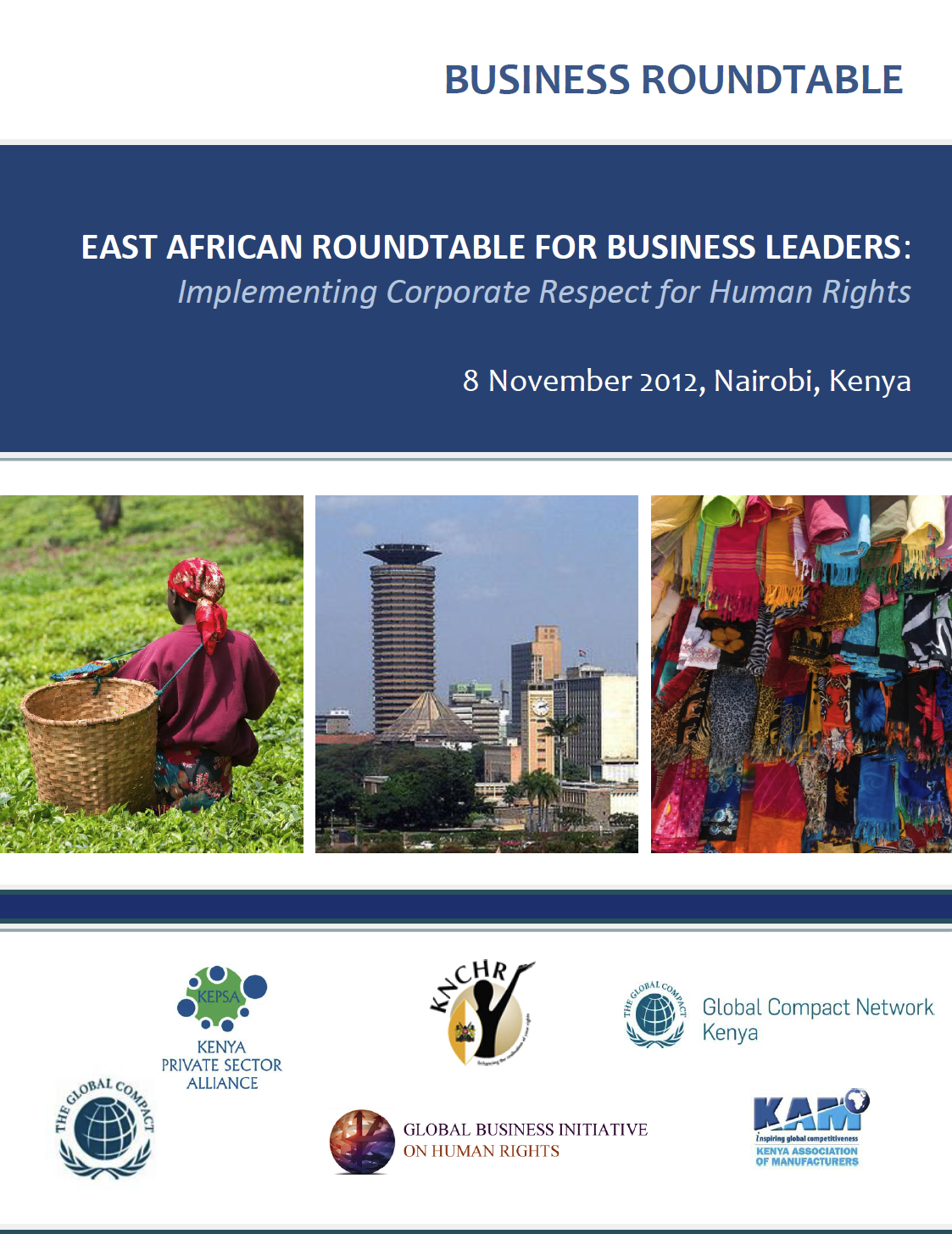 East African Roundtable for Business Leaders: Implementing Corporate Respect for Human Rights